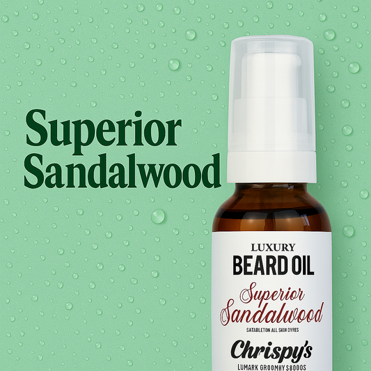 SUPERIOR SANDALWOOD LUXURY BEARD BALM & BEARD OIL