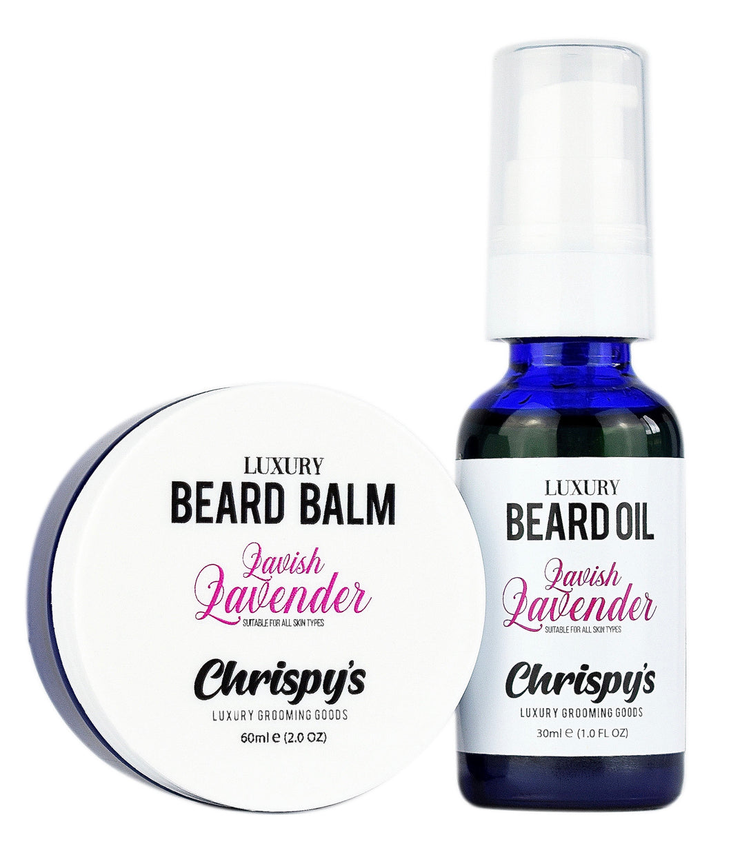 LAVISH LAVENDER LUXURY BEARD BALM & BEARD OIL