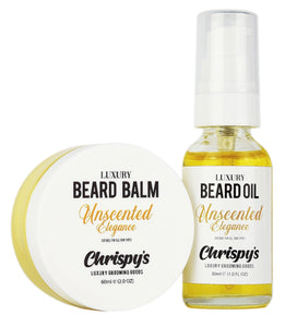 UNSCENTED ELEGANCE LUXURY BEARD BALM & BEARD OIL